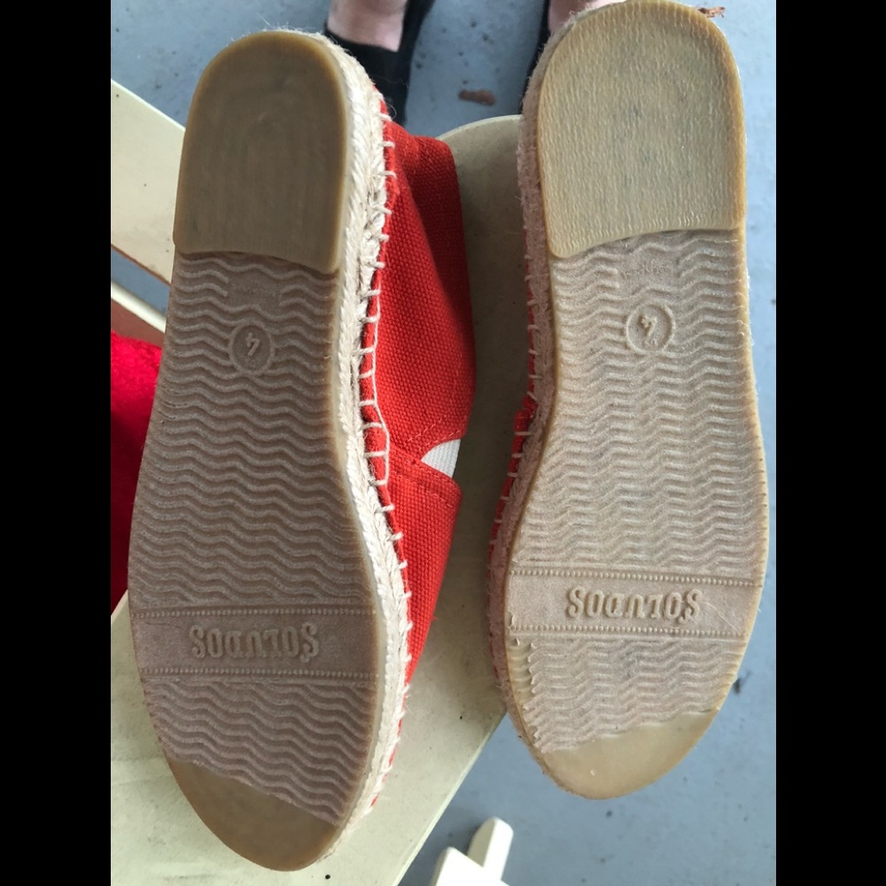 Soludos girls burnt orange Espadrilles NWOB - Picture 4 of 4